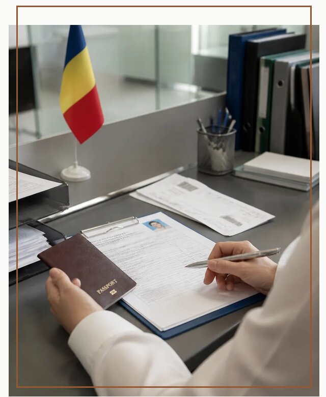 Оформление визы в Румынию с полным сопровождением в Кохме