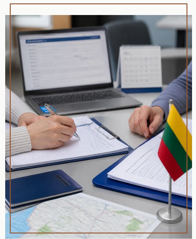 Профессиональное оформление визы в Литву для поездки в Кохме
