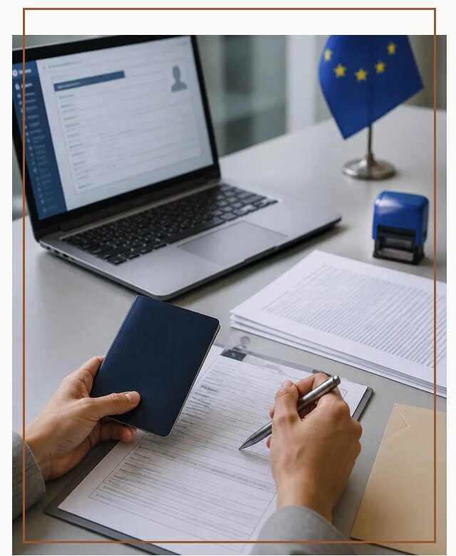 Оформление национальной визы D для переезда и работы в Кохме