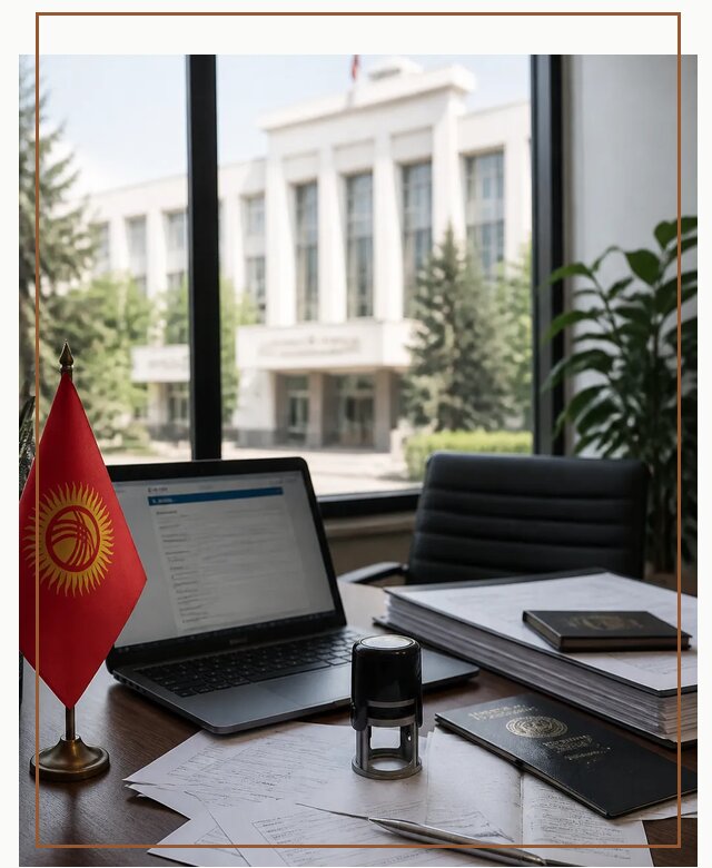 Оформление ВНЖ в Кыргызстане для жизни и работы в Кохме быстро