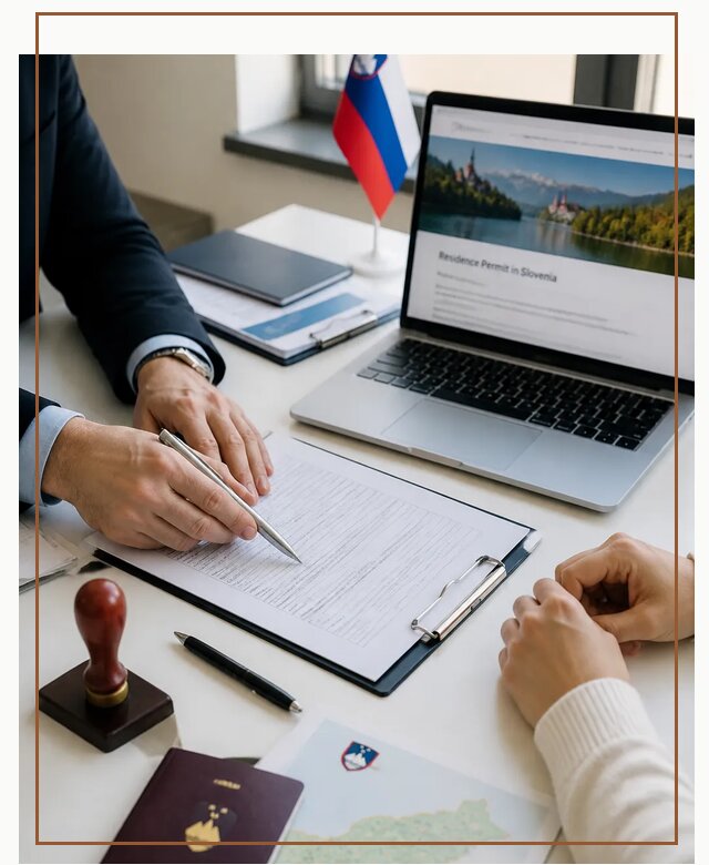Оформление вида на жительство в Словении под ключ в Кохме