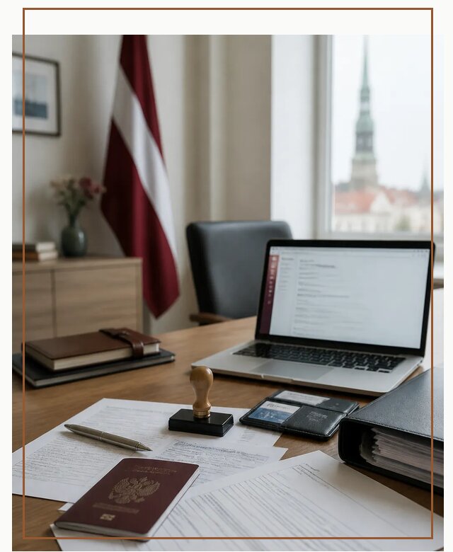 Оформление вида на жительство в Латвии под ключ в Кохме