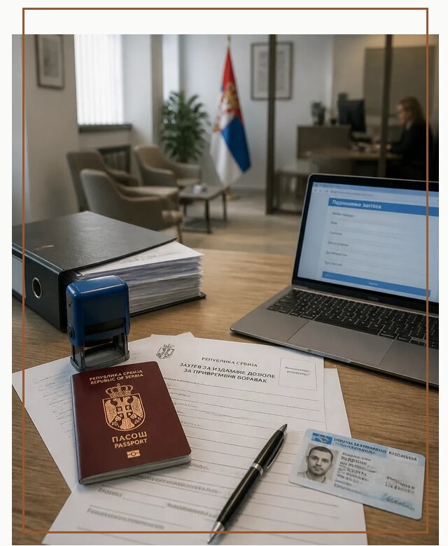 Оформление ПМЖ в Сербии для переезда в Кохме под ключ
