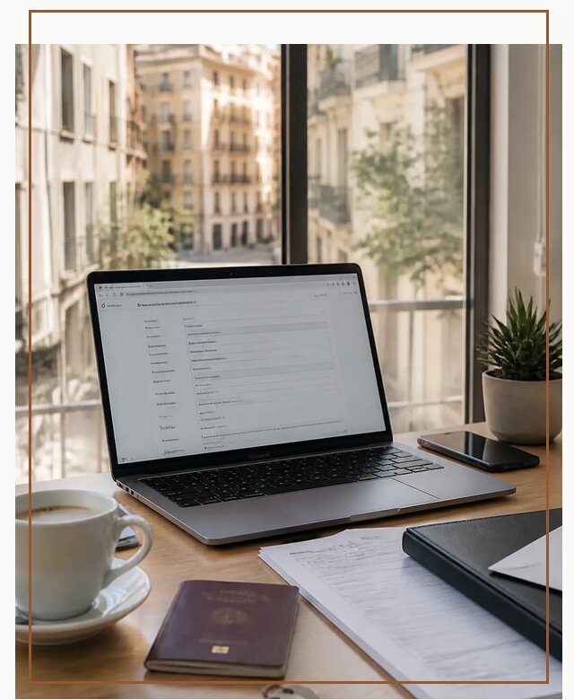 Оформление ВНЖ Испании по визе Digital Nomad в Кохме