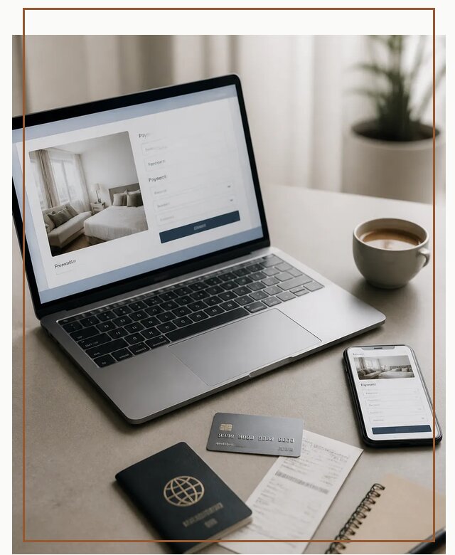 Оплата бронирования Booking и отелей для поездки в Кохме